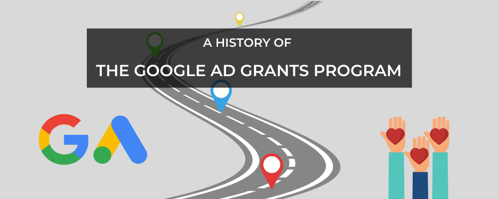 History of Google Ad Grants banner