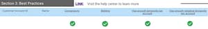 Section 3 of the google grants dashboard