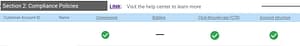 Section 2 of the Google Grants Dashboard